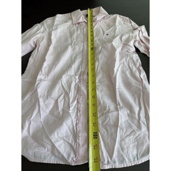 Tommy Hilfiger Womens Pink Button-Up Shirt S - Picture 7 of 11